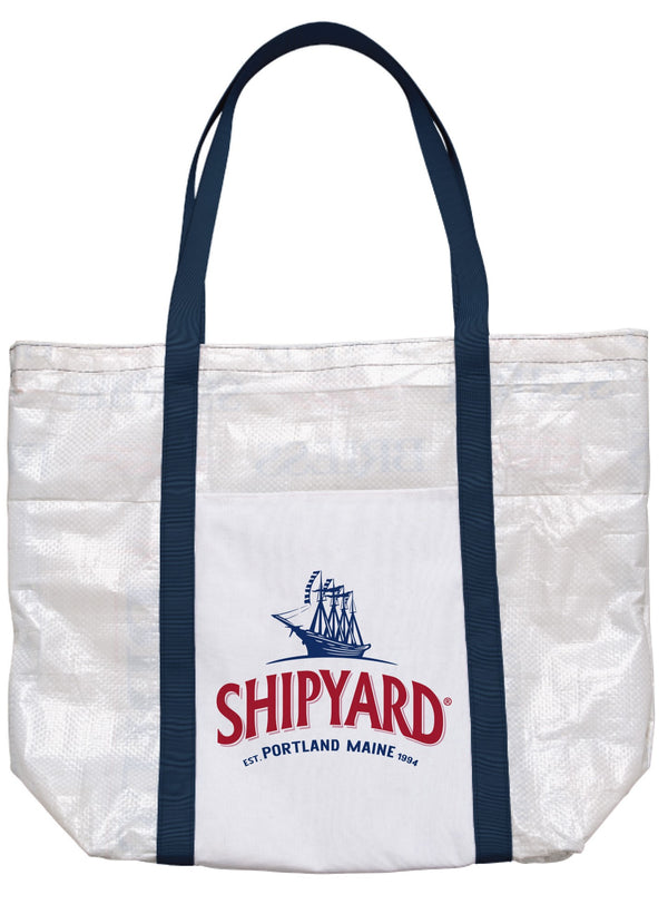 Shipyard Beer to Bags Recycled Malt Bag Tote