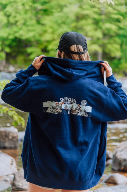 Shipyard Mermaid Zip Up