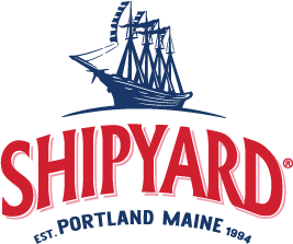 Round Shipyard Logo Sticker