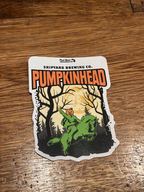 Spooky Pumpkinhead Sticker