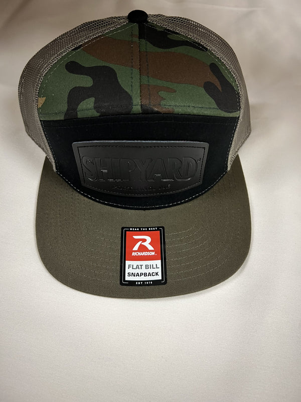 Camo 7 Panel Trucker