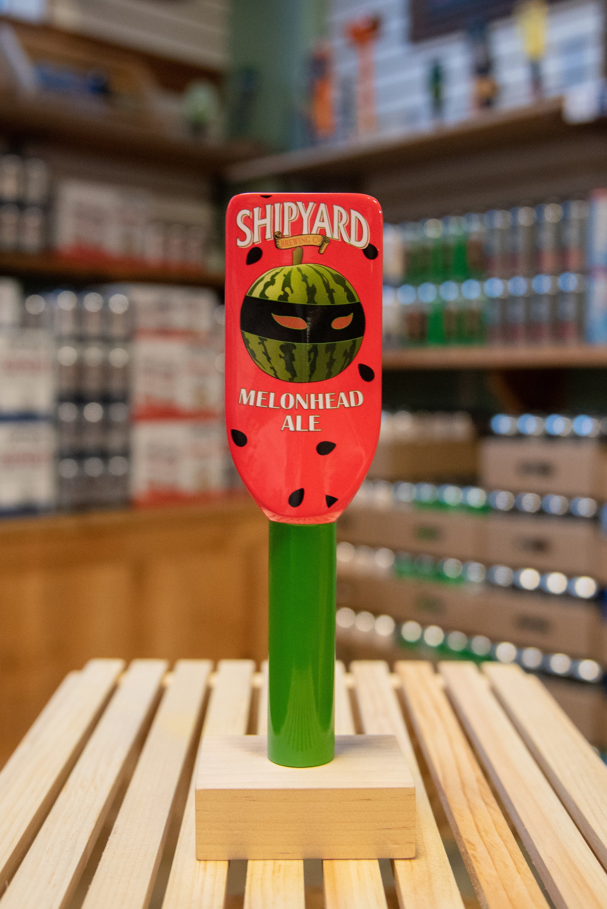 Melonhead Ale Tap Handle Shipyard Shopping